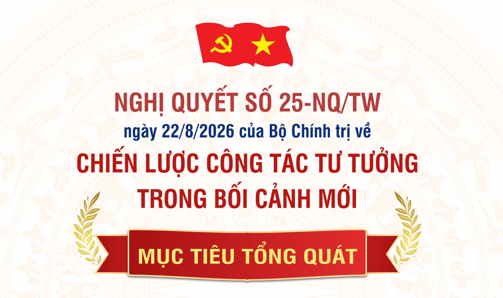 Mục tiêu tổng quát của Chiến lược công tác tư tưởng trong bối cảnh mới