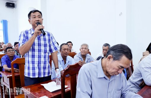 Cử tri 5 xã, phường kiến nghị mở lại Cửa khẩu phụ Vĩnh Gia