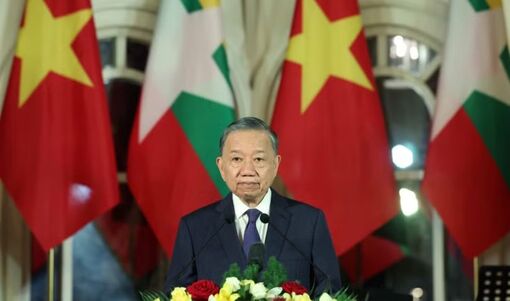 Tổng Bí thư, Chủ tịch nước Tô Lâm: Quan hệ hợp tác Việt Nam-Myanmar sẽ có những bước phát triển mới, thực chất hơn