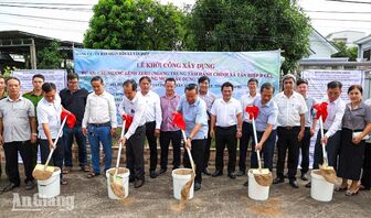 Tân Hiệp khởi công cầu Ngang Kênh Zero hơn 7,4 tỉ đồng