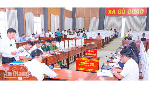 Gò Quao diễn tập chiến đấu phòng thủ năm 2026