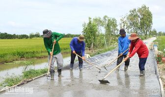 Châu Phong đẩy nhanh tiến độ hạ tầng từ vốn đầu tư công