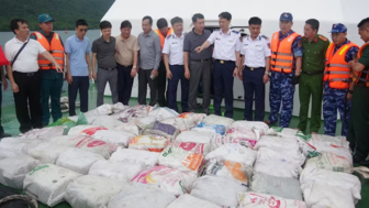 Triệt phá đường dây vận chuyển ma túy trên biển đặc biệt nghiêm trọng