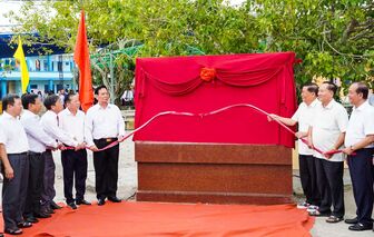 Đại tướng Lê Hồng Anh hỗ trợ 7,5 tỷ đồng nâng cấp trường học xã Vĩnh Bình