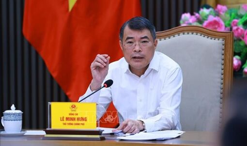 Thủ tướng Lê Minh Hưng làm việc với lãnh đạo Bộ Y tế về một số điều liên quan đến luật trong lĩnh vực y tế