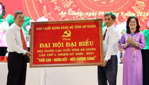 Ông Nguyễn Thanh Long làm Chủ tịch Hội Người cao tuổi tỉnh An Giang