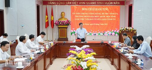Bí thư Tỉnh ủy An Giang yêu cầu đổi mới công tác tuyên giáo, sát cơ sở