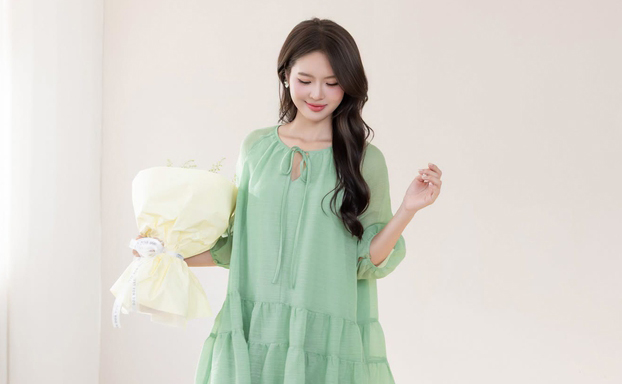Đầm suông phóng khoáng, tôn dáng tự do