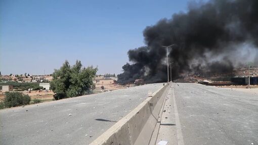 Nổ kho vũ khí ở Syria