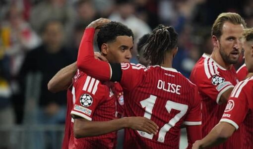 Olise lập cú đúp, Bayern thắng giòn giã 5-0 tại Champions League