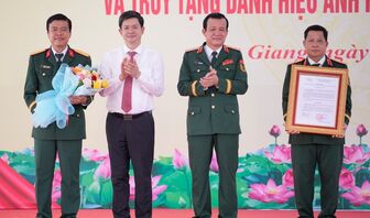 10-9-1945 là Ngày truyền thống của Lực lượng vũ trang tỉnh An Giang