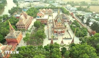 Chùa Ghositaram - “bảo tàng mỹ thuật” Khmer của Cà Mau