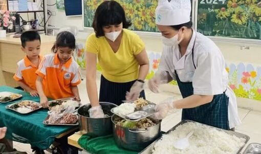 Bảo đảm an toàn, chất lượng bữa ăn nội trú, bán trú cho học sinh