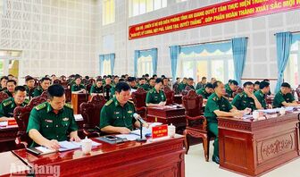 Bộ đội Biên phòng An Giang góp ý giải pháp bảo đảm an ninh, trật tự khu vực cửa khẩu