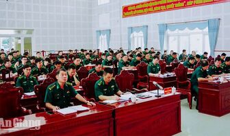 Bộ đội Biên phòng An Giang góp ý giải pháp bảo đảm an ninh, trật tự khu vực cửa khẩu