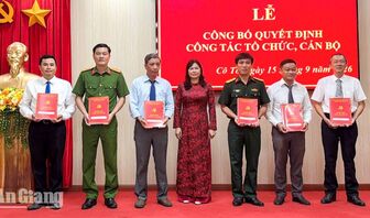 Đảng ủy xã Cô Tô thành lập 10 chi bộ trực thuộc