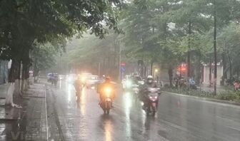 Thời tiết ngày và đêm 15/9: Hà Nội và nhiều khu vực ở Bắc Bộ mưa to đến rất to