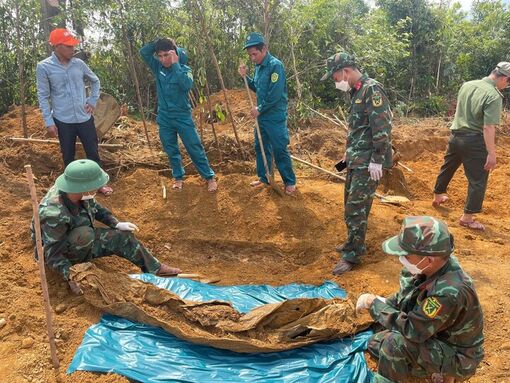 8 hài cốt liệt sĩ được tìm thấy gần Bệnh xá Đặng Thùy Trâm