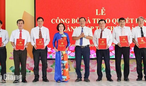 Đảng ủy xã Long Điền thành lập 20 chi, đảng bộ trực thuộc