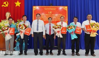 Đảng ủy xã Bình Hòa thành lập 9 chi bộ trực thuộc