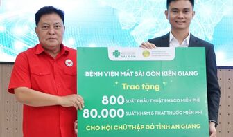 Tặng 80.000 suất khám và 800 suất mổ mắt miễn phí cho người dân An Giang