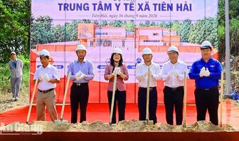 Khởi công Trung tâm Y tế xã Tiên Hải gần 20 tỷ đồng
