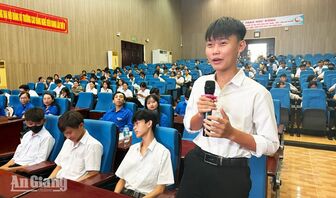 Hơn 200 đoàn viên, thanh niên An Giang được tập huấn nâng cao kiến thức khởi nghiệp sáng tạo