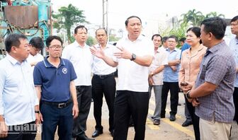 Phó Bí thư Thường trực Tỉnh ủy An Giang Lâm Minh Thành kiểm tra, khảo sát dự án, công trình trọng điểm