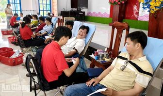 Xã An Cư tiếp nhận 106 đơn vị máu tình nguyện