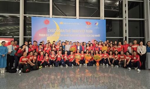 Đoàn Thể thao Việt Nam lên đường chinh phục đấu trường ASIAD