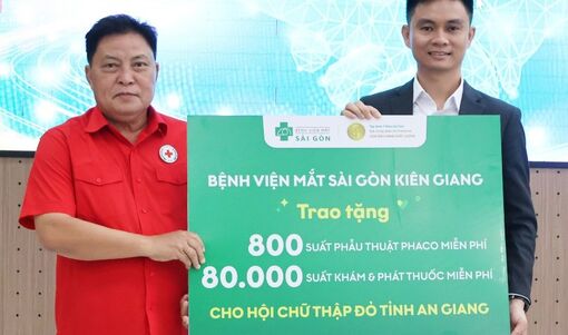 Tặng 80.000 suất khám và 800 suất mổ mắt miễn phí cho người dân An Giang