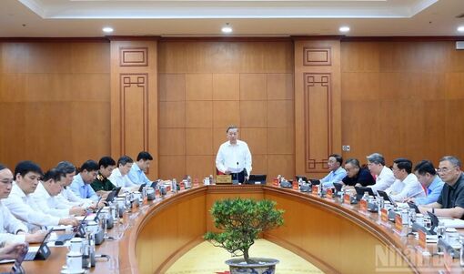 Tổng Bí thư, Chủ tịch nước Tô Lâm chủ trì phiên họp về nghiên cứu sửa đổi, bổ sung Điều lệ Đảng