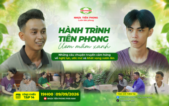 Hành trình Tiên Phong - Ươm mầm xanh: Hai sinh viên Trà Vinh kiên trì giữ lấy giảng đường