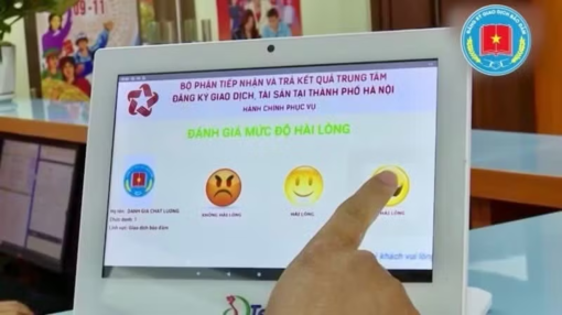 Chấm điểm cải cách thủ tục hành chính theo thời gian thực