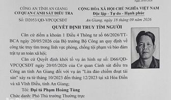 Công an An Giang truy tìm người liên quan vụ lừa đảo mua bán lúa