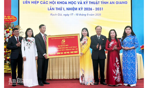 Ông Trương Minh Thuần làm Chủ tịch Liên hiệp các Hội Khoa học và Kỹ thuật tỉnh An Giang