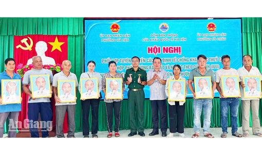 Ngư dân Hà Tiên, Tô Châu được cung cấp thông tin chống IUU qua mã QR