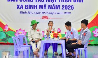 Cán bộ Bình Mỹ nâng cao kỹ năng qua Hội thi "Ban Công tác Mặt trận giỏi"