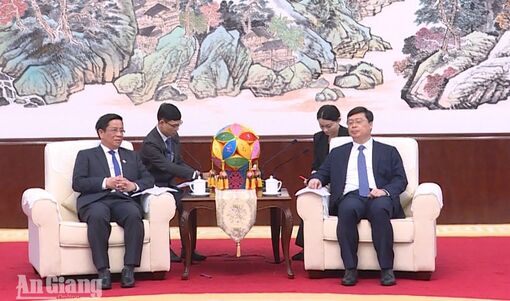 An Giang thúc đẩy hợp tác nhiều lĩnh vực với Quảng Tây (Trung Quốc)