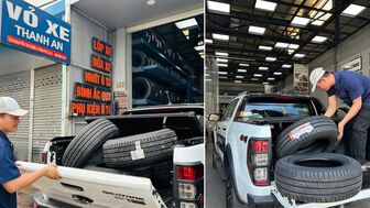 Mua lốp xe ô tô và phụ kiện từ TP. Hồ Chí Minh gửi về An Giang, nhận hàng chỉ trong 1 ngày