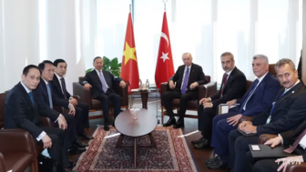 Tổng Bí thư, Chủ tịch nước Tô Lâm gặp Tổng thống Thổ Nhĩ Kỳ Recep Tayyip Erdogan bên lề Đại hội đồng Liên hợp quốc khóa 81