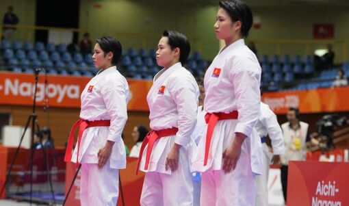 3 cô gái karate mang về Huy chương vàng đầu tiên cho Việt Nam ở Asiad 20
