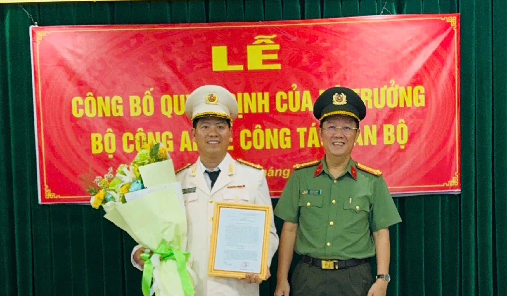 Biệt phái thượng tá Phạm Văn Giang nhận nhiệm vụ tại Phú Quốc