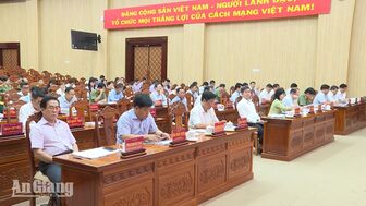 An Giang tập trung tháo gỡ điểm nghẽn, hoàn thành nhiệm vụ Nghị quyết 57