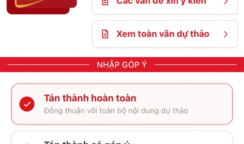 Người dân có thể góp ý 3 luật quan trọng về đất đai, nhà ở ngay trên VNeID