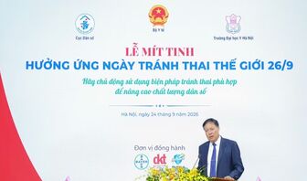 Chủ động tránh thai để bảo vệ sức khỏe sinh sản, nâng cao chất lượng dân số