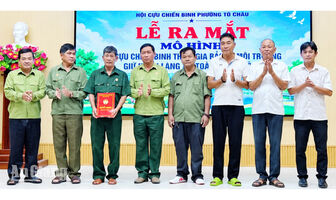 Gần 50 cựu chiến binh Tô Châu tham gia giữ môi trường, hành lang giao thông