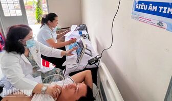 Gần 500 người được khám sàng lọc bệnh tim, phẫu thuật mắt miễn phí