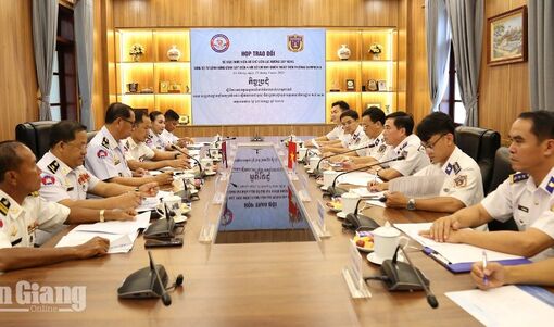 Cảnh sát biển Việt Nam và Campuchia tăng cường phối hợp trên biển