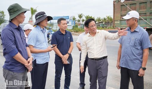 Chủ tịch UBND tỉnh An Giang kiểm tra tiến độ các dự án phục vụ APEC 2027 tại Phú Quốc